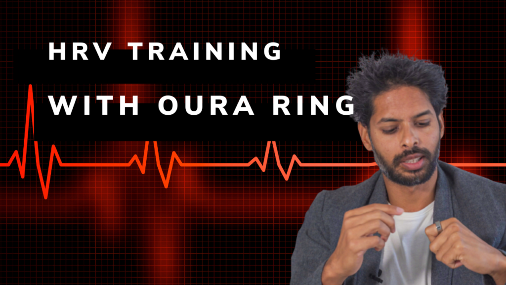 HRV biofeedback training with the Oura ring to lower stress, anxiety and improve performance